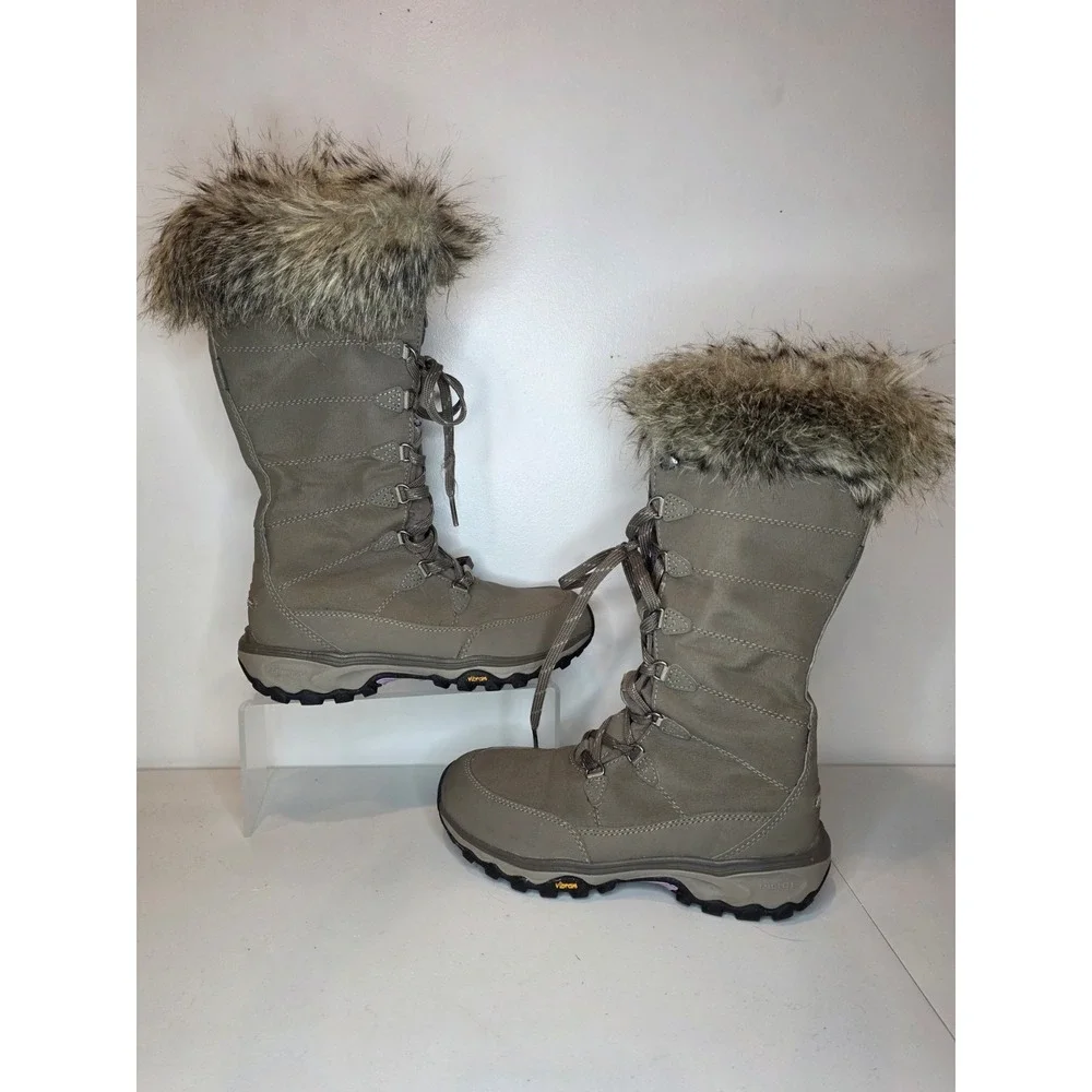 EDDIE BAUER Solstice 2 Boot Driftwood Women's Size 6 WINTER WATER RESISTANT